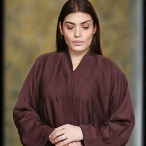 Brown Casual Abaya